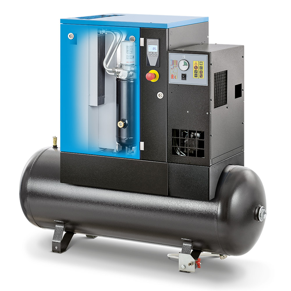 ABAC SPINN.E ruuvikompressori kuivaimella 7,5kW 270l - Image 2